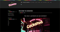 Desktop Screenshot of cockatooladyboybar.com